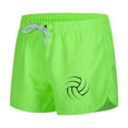 thumbnail image 4 of Kcolen Mens Swim Trunks 7 Inch Inseam Drawstring Swim Shorts Men Light Upf Mens Bathing Suit 9 Inch Inseam Mens Swim Trunks Summer Beach Athletic Fit Swimming Shorts for Men, 4 of 6