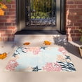 thumbnail image 5 of Ultrug Vintage Floral Rugs Soft Accent Area Rug Fluffy Carpet for Bedroom Living Room Home Decor,2'x3',Beige, 5 of 6