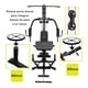 thumbnail image 2 of Gimnasio Multifuncional Athletic Works Peso Adaptable por Discos, 2 of 4