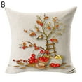 thumbnail image 2 of EIMELI Housse de Coussin en Lin Récolte d'Automne Citrouille Canapé Lit Voiture Bureau Décor, 2 of 10