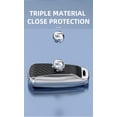 thumbnail image 6 of Key Fob Cover Compatible with Fit for Audi Q5 Q7 S3 S4 S5 S6 S7 S8 SQ5 RS5 RS7 A4 A5 A6 A7, ABS Zinc Alloy, 3 Button, Keyless Key Holder, Keychain, Keychain Case Holder Protector,Carbon Fiber, 6 of 6