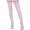 Lavender, variant on Women's PU Leather Thigh Stocking Sexy Shiny Elastic Shaping High Socks Over Knee Thigh Highs Stockings for Daily Wear Black M