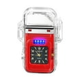 thumbnail image 2 of Outdoor Cob Lamp Electronics Cigarettes Lighter Optional Rotation Telescopic Pulses Dual Arcs Aromatherapy Igniter for Father's Day Valentine's Day Birthday Gifts, 2 of 2
