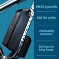 thumbnail image 2 of KETELES Electric Bike for Adults , AWD Peak 1000W, 26'' Fat Tire Mountain Ebikes with 48V 23AH Battery Front suspension ​​Electric Bicycle, 21 Speed Dirt Bikes UL 2849., 2 of 8