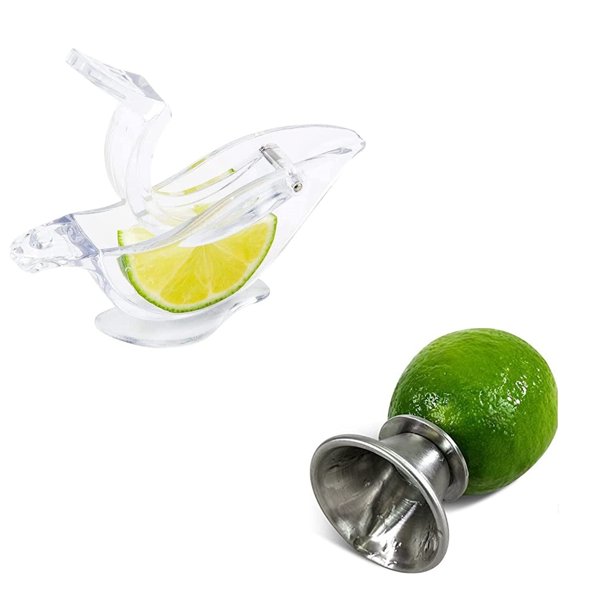 i Kito Manual Lemon Juicer Bird & Lemon Squeezer Stainless Steel, Lime