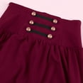 thumbnail image 3 of Women A Line Victorian Long Skirt Steampunk Gothic Ruffled Pleated Party Skirts, 3 of 10