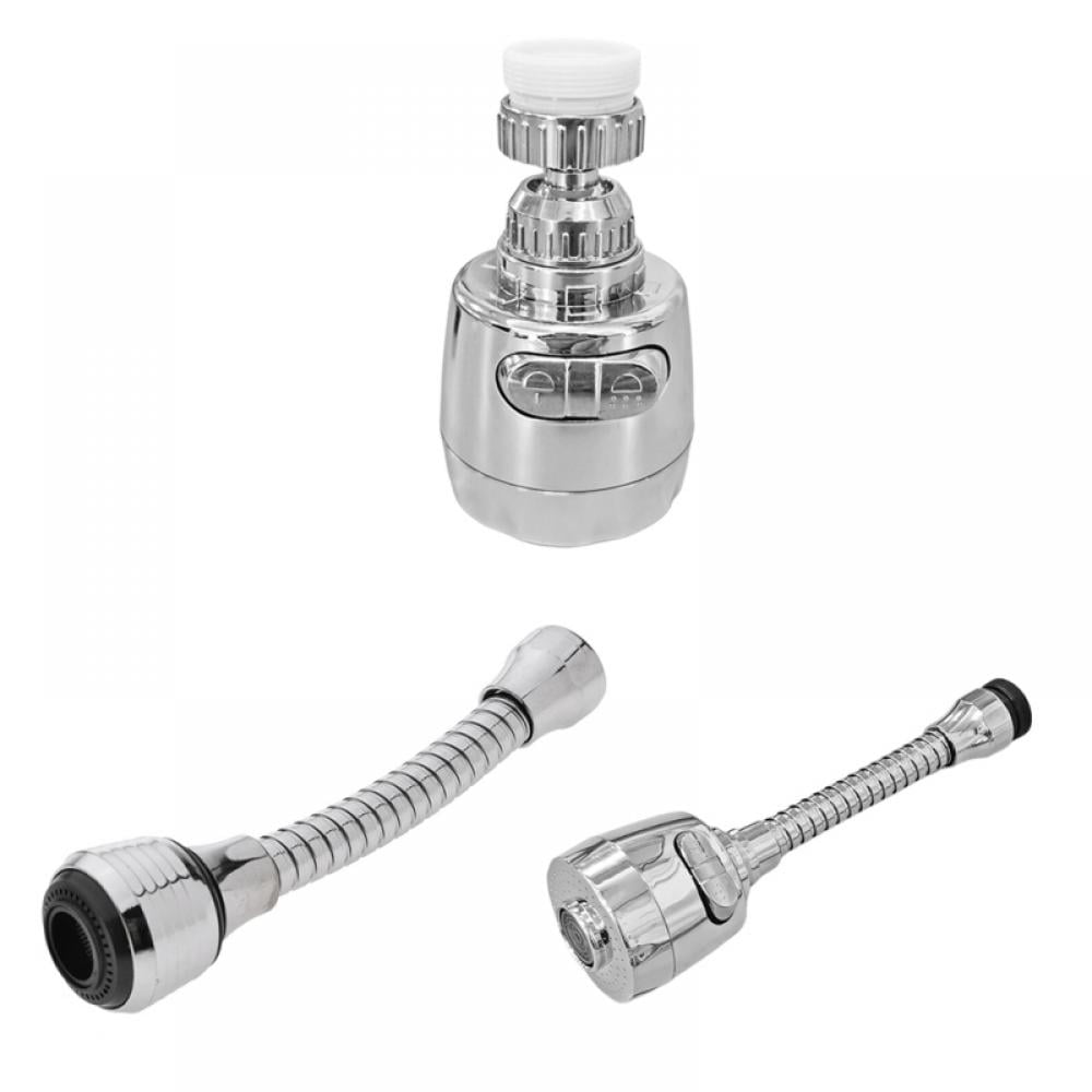 360° Rotatable Universal Faucet Adapter Sink Spray Aerator Extender