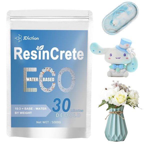Fórmula ecológica ResinCrete JDiction 5000G a base de agua