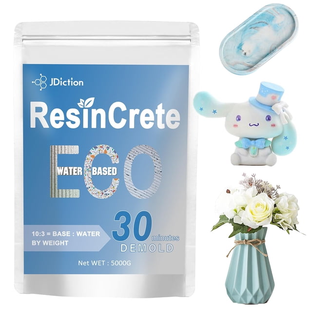 Fórmula ecológica ResinCrete JDiction 5000G a base de agua