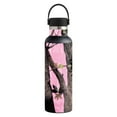 thumbnail image 2 of Skin Wrap Decal Compatible With Hydro Flask 21 oz. Standard Mouth Sticker Design Pink Tree Camo, 2 of 5