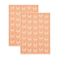 thumbnail image 2 of Christmas Hand Towels Set of 2 Soft Absorbent Reindeer Pattern Kitchen Bathroom Towels Holiday Decorative Winter Home Decor for Family Use by Akmoler, 2 of 6