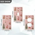 thumbnail image 7 of Yayeee Toggle Light Switch Wall Plate 1-Gang 4.5"x2.7" Home Decorative Outlet Cover, White Gingerbread Houses, 7 of 7
