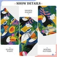 thumbnail image 6 of FORMRS Kids Pajama Pants with Pockets Size 11-12Y Boys Lounge Sleep Bottoms, Colorful Toucans Pattern, 6 of 8