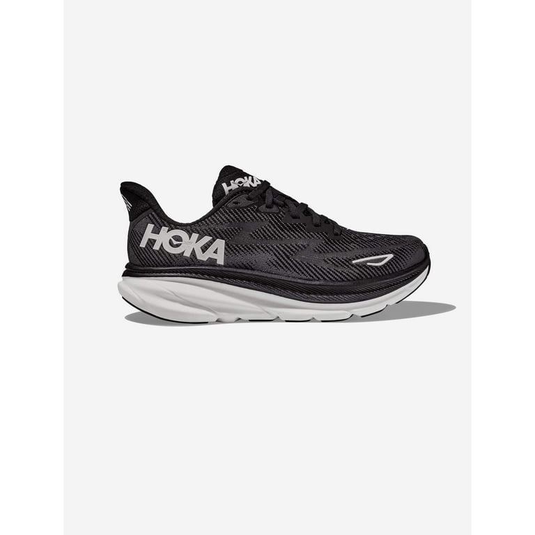 Hoka Men's Clifton 9 Sneaker, White/White, 11.5 - Walmart.com
