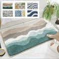 thumbnail image 1 of Xihbxyly Alfombra de Baño de Microfibra, Suave y Absorbente, Base de Goma Antideslizante, Secado Rápido, Ideal para Decoración Del Hogar, Ideal Como Regalo, 40 X 60 Cm., 1 of 6