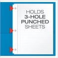 thumbnail image 3 of Oxford, OXF57713, Twin Pocket 3-hole Fastener Folders, 25 / Box, Blue,Green,Yellow,Orange,Red, 3 of 7