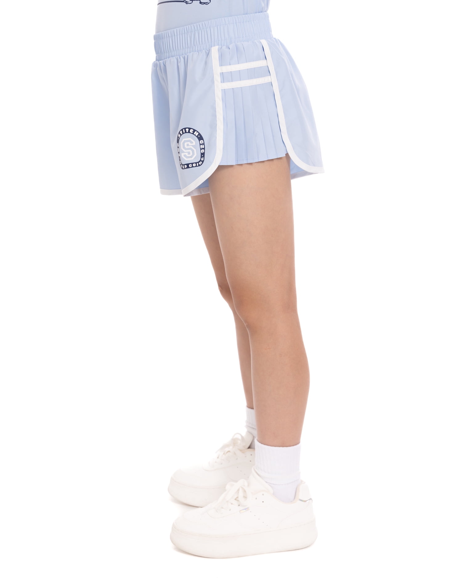 Disney Stitch Girls Active Flutter Shorts, Sizes 4-12