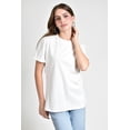 thumbnail image 5 of Blusa basica Roman Fashion /Juvenil, 5125 (Blanco) blanco G, 5 of 5