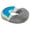 Gray, variant on Orthopedic Donut Seat Cushion with Cooling Gel Infused Memory Foam - Ergonomic Pressure Pain Relief For Coccyx, Tailbone, and Hemorrhoid Pain - Comfortable Seat Pillow - Blue