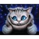 thumbnail image 1 of Cheshire Cat DIY Diamond Painting Disney Alice In Wonderland full drill Diamond Embroidery Cross Stitch handmade Kit home decorsquare 45x60cm Gao Jinjia LED, 1 of 2