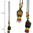 thumbnail image 2 of 10Pcs Instrument Necklaces Wooden Classic Djembe Drum Mini Pendant African Drum Bongos Percussion Jewelry Necklace Drums for Kids Adults Party Supply School Gift, 2 of 6