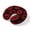 Black, variant on Neck Pillow Ergonomic Memory Foam U Shaped Pillows,Farm Sunflower Plant Butterfly Soft Portable Neck Head Support Cushion Pillow for Travel Airplane Car Office Use,Vintage Stamp Letter