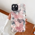 thumbnail image 2 of Sparkling Pink Butterfly Crystal Rhinestone Phone Case for Women’s Elegant Style Compatible with iPhone 11/12/13/14/15/16 (Pro Max/Plus), 2 of 9