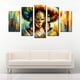 thumbnail image 3 of Cuadro Decorativo Abstracto Mujer con Mascara Set de 5 Piezas Cuadros Abigail, 3 of 5
