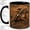 Black, variant on Rodeo Horse Rider Accent Mug, 11oz Ceramic Coffee Cup for Horse Fans
