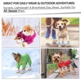 thumbnail image 5 of 4Pcs Pet Dog Sports Puppy Booties Sandals Mesh Shoes Dog Shoes for Small Dogs Boots, Breathable Dog Booties PawProtector for Hot Pavement WinterSnow Hiking Booties, 5 of 7