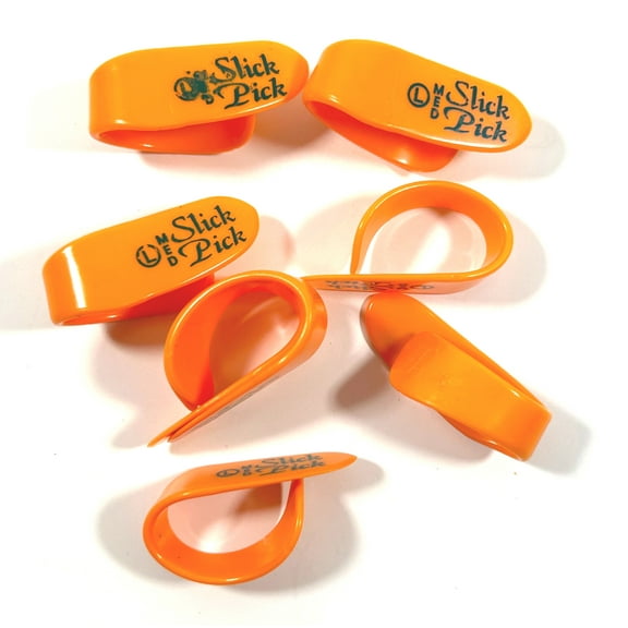 Fred Kelly Thumb Picks Slick Picks 8 Pack Delrin Medium Large Size