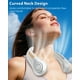 thumbnail image 3 of Ventilador de cuello AUIIAH, pulsera portátil recargable con USB-C de 5 velocidades, 3 of 8
