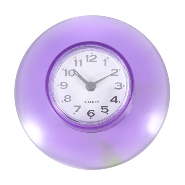 Tebru Quartz Clock, Wall Clock, Mini Cute Bathroom Kitchen Mirror