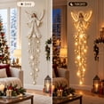 thumbnail image 5 of Angel Blessing Wall Light, Glowing Cascading Christmas Angel Decoration, 3D Molded Prayer Figure with Soft LED Illumination for Living Room, Entryway, Mantel Decor, 5 of 9