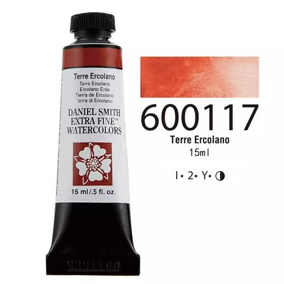 Daniel Smith Extra Fine Watercolor 15ml Paint Tube,Professional Art Supplies for Adults, Artists & Hobby,600117