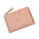 thumbnail image 2 of Cartera Pequeña y Delgada para Mujer | Tarjetero de Piel Sintética con Cremallera Estilo Coreano | Monedero Compacto y Ligero para Estudiantes | Monedero Portátil | Regalo para Damas | Compras Diaria, 2 of 6