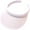 White, variant on Women Wide Brim Sun Visor UV Protection UPF50+ Hat Golf Visor with Clip