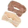 thumbnail image 3 of PAMINGONO Baby Girls Fashion Headbands Elastic Design Bow Knot Headbands Assorted Color 2Pcs 6.29X3.34X0.08In, 3 of 8
