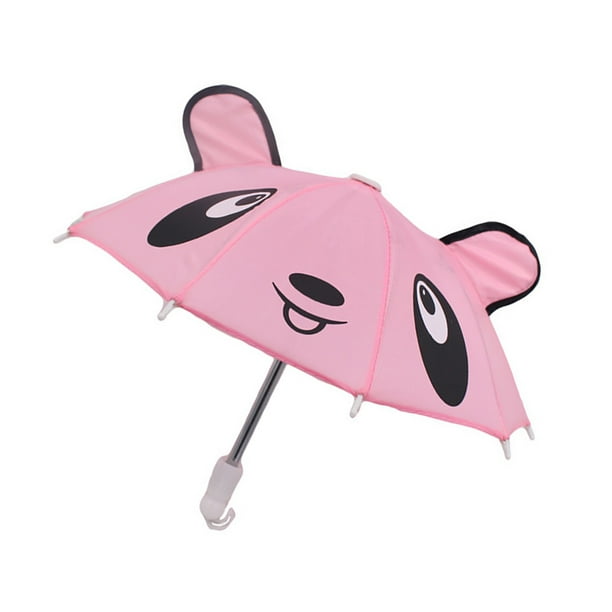 Baby Doll Umbrella Cartoon Children s Toys Multi color Lovely Accessories for Handle Clothes Accessories Boys Kindergarten Festival Gifts Pink