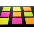 thumbnail image 2 of BAZIC Stick sur les Notes, 3 x 3 Pouces, Néon (40 Count) 4 par Pack, 2 of 7