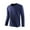 Mens Shirts Dark Blue, variant on XL-5X Plus Size T Shirts for Men Long Sleeve Big & Tall T-Shirts Mens Solid Stretchy Slim-Fit Pullover Crewneck Athletic Workout Tees Tops