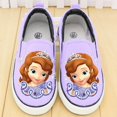 thumbnail image 1 of Zapatos de lona para niños de Disney, zapatos deportivos de princesa de dibujos animados de primavera y verano para niñas, zapatillas de deporte de corte bajo frozen shoes35-Insole 21,8 cm Gao Jinjia LED, 1 of 2