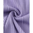 thumbnail image 7 of Yaoqi 2T Toddler Girl Outfit Set 3T Child Girls Clothing Ruffle Puff Long Sleeves Bowknots Color Block Top Pants 2pcs Clothes Purple, 7 of 7