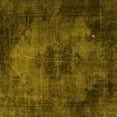 thumbnail image 1 of Ahgly Company Machine Washable Indoor Square Persian Yellow Bohemian Area Rugs, 7' Square, 1 of 4