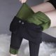 thumbnail image 4 of Las polainas de las mujeres usan pantalones de lápiz cálidos gruesos de terciopelo más invierno Fridja  hfkajh104009, 4 of 5