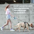 thumbnail image 4 of YIXIGGC Retractable Dog Leash Upgraded Rechargeable with LED Light, One-Hand Brake and Unlock Tangle Free Pet Leashes 16ft/5m Nylon Tape for up to 88lbs Small Medium Large Dogs DYF329-2261, 4 of 7