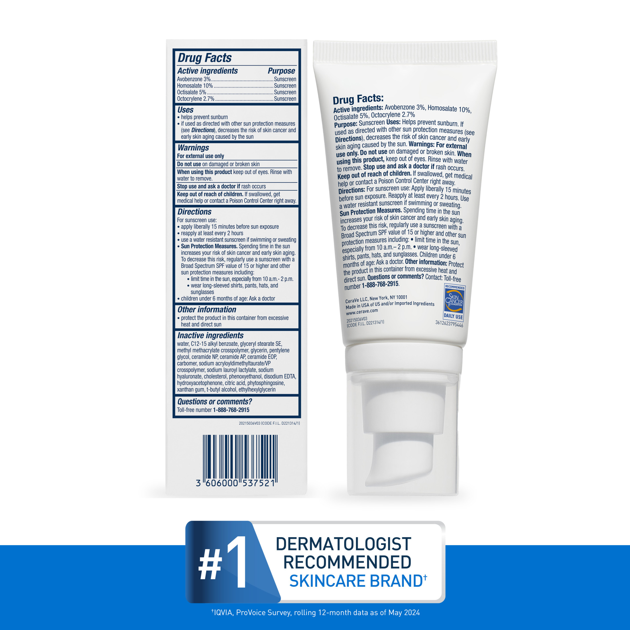 CeraVe Ultra-Light Moisturizing Lotion SPF 30, 1.75 oz photo 8