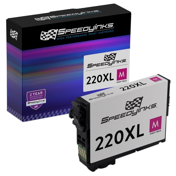 SPEEDYINKS Reman Replacement for Epson 220XL Ink 220 XL T220XL320 High Yield (Magenta)