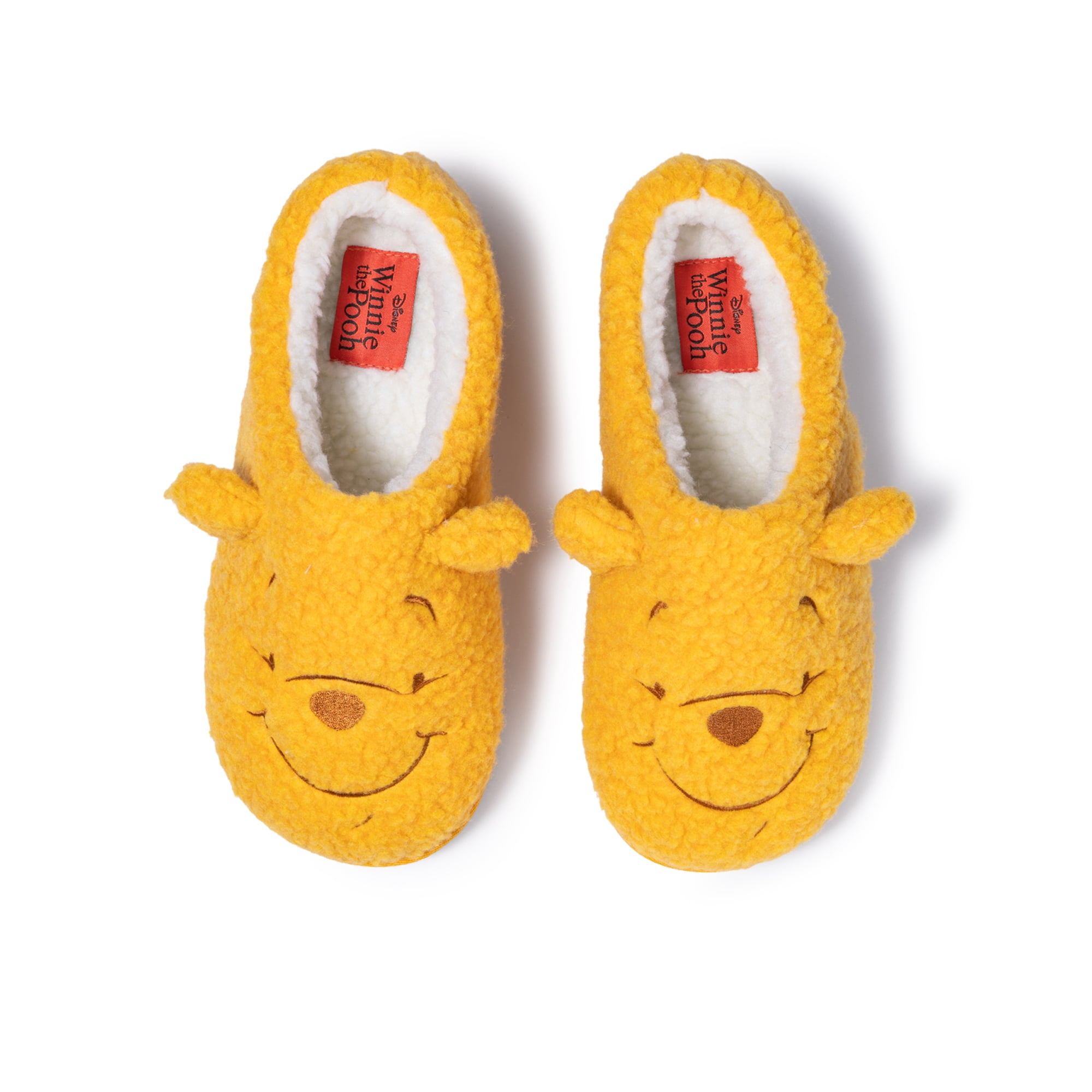 Ladies Winnie The Pooh 3D Ear Clog Slipper