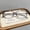 Gray frame, variant on Women's Oval Fashion Glasses, Light Brown Transparent Frame Non-Prescription Eyewear-Anti blue light reading glasses+4.00-Tea frame